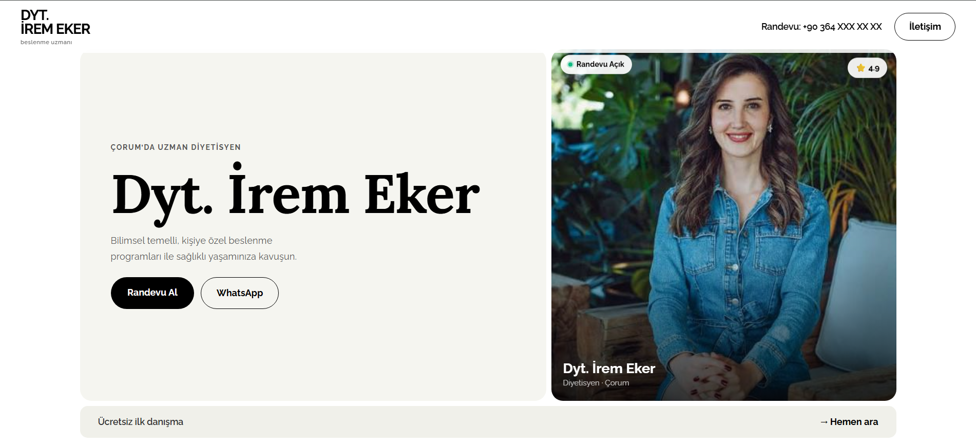 Dyt. İrem Eker